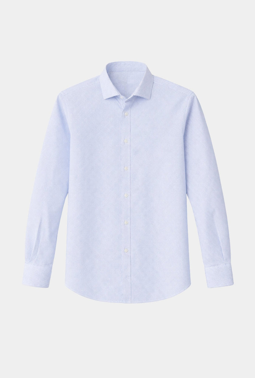 CAMISA AZUL CIELO SARGA - H&F - COLECCION - CAMISA AZUL CIELO SARGA - HFCTSS2516145 - 14.5 -