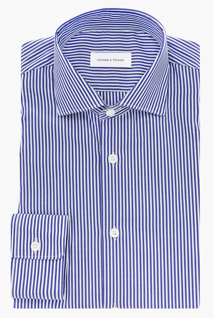 CAMISA BLANCA RAYAS AZULES - H&F - COLECCION - CAMISA BLANCA RAYAS AZULES - HFCTAW2412145 - 14.5 -