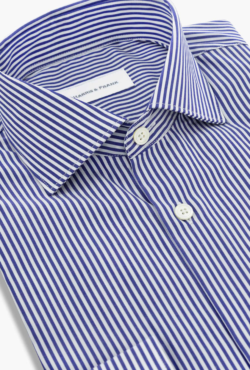 CAMISA BLANCA RAYAS AZULES - H&F - COLECCION - CAMISA BLANCA RAYAS AZULES - HFCTAW2412145 - 14.5 -