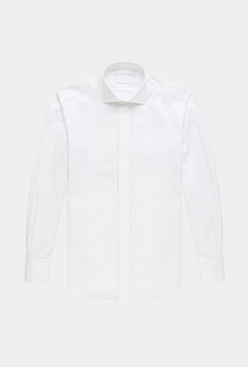 CAMISA BLANCA SMOKING - H&F - CAMISA BASICA - CAMISA BLANCA SMOKING - HFCT0103145 - 14.5 -