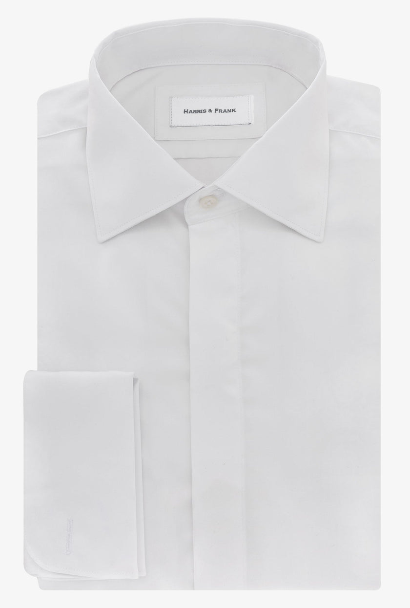 CAMISA LISA BLANCA SMOKING 01125 - H&F - CAMISA BASICA - CAMISA LISA BLANCA SMOKING 01125 - HFCT01125145 - 14.5 -