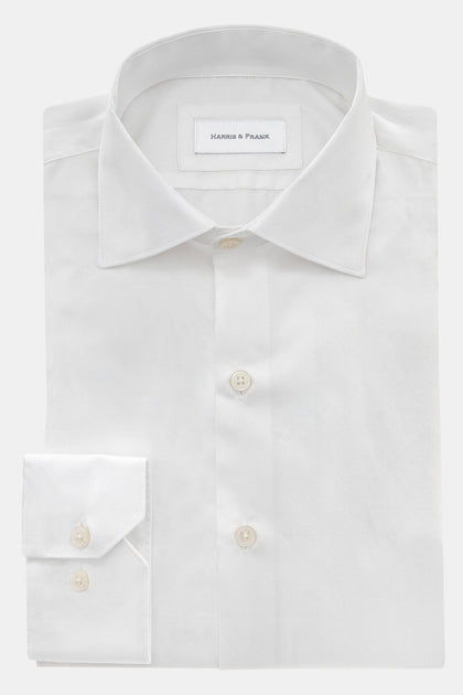 CAMISA LISA BLANCA - H&F - CAMISA BASICA - CAMISA LISA BLANCA - HFCT01128145 - 14.5 -