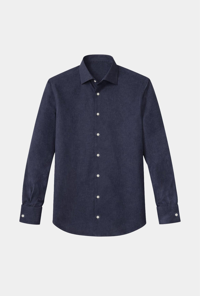 CAMISA MARINO 100 % LANA - H&F - COLECCION - CAMISA MARINO 100 % LANA - HFCTSS2515145 - 14.5 -