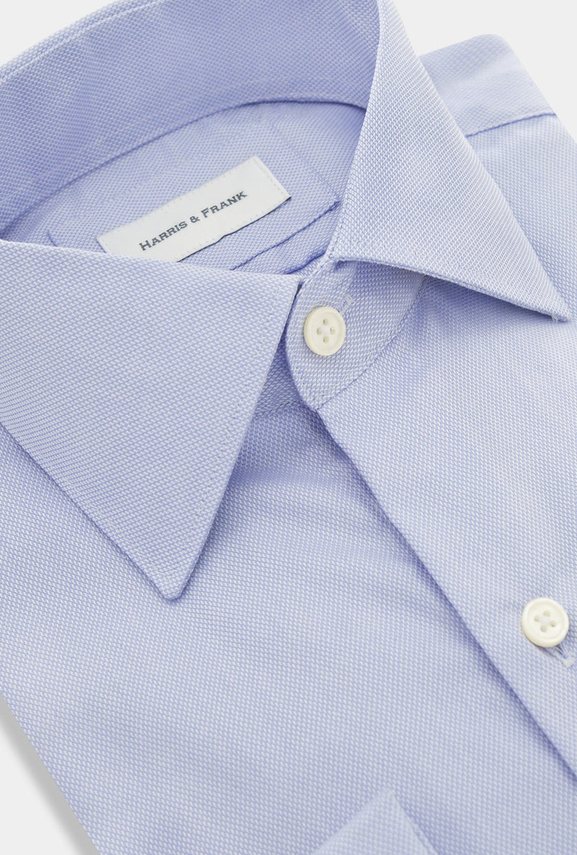 CAMISA PIQUE AZUL CLARO DE MANCUERNILLA AW2340 - H&F - General - CAMISA PIQUE AZUL CLARO DE MANCUERNILLA AW2340 - HFCTAW2340145 - 14.5 -