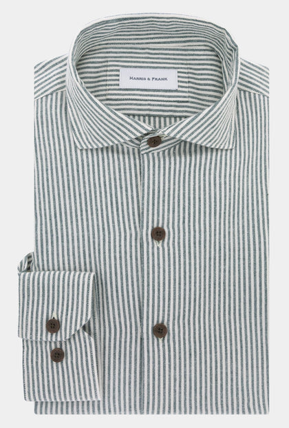 CAMISA RAYAS VERDES - H&F - COLECCION - CAMISA RAYAS VERDES - HFCTAW2346145 - 14.5 -