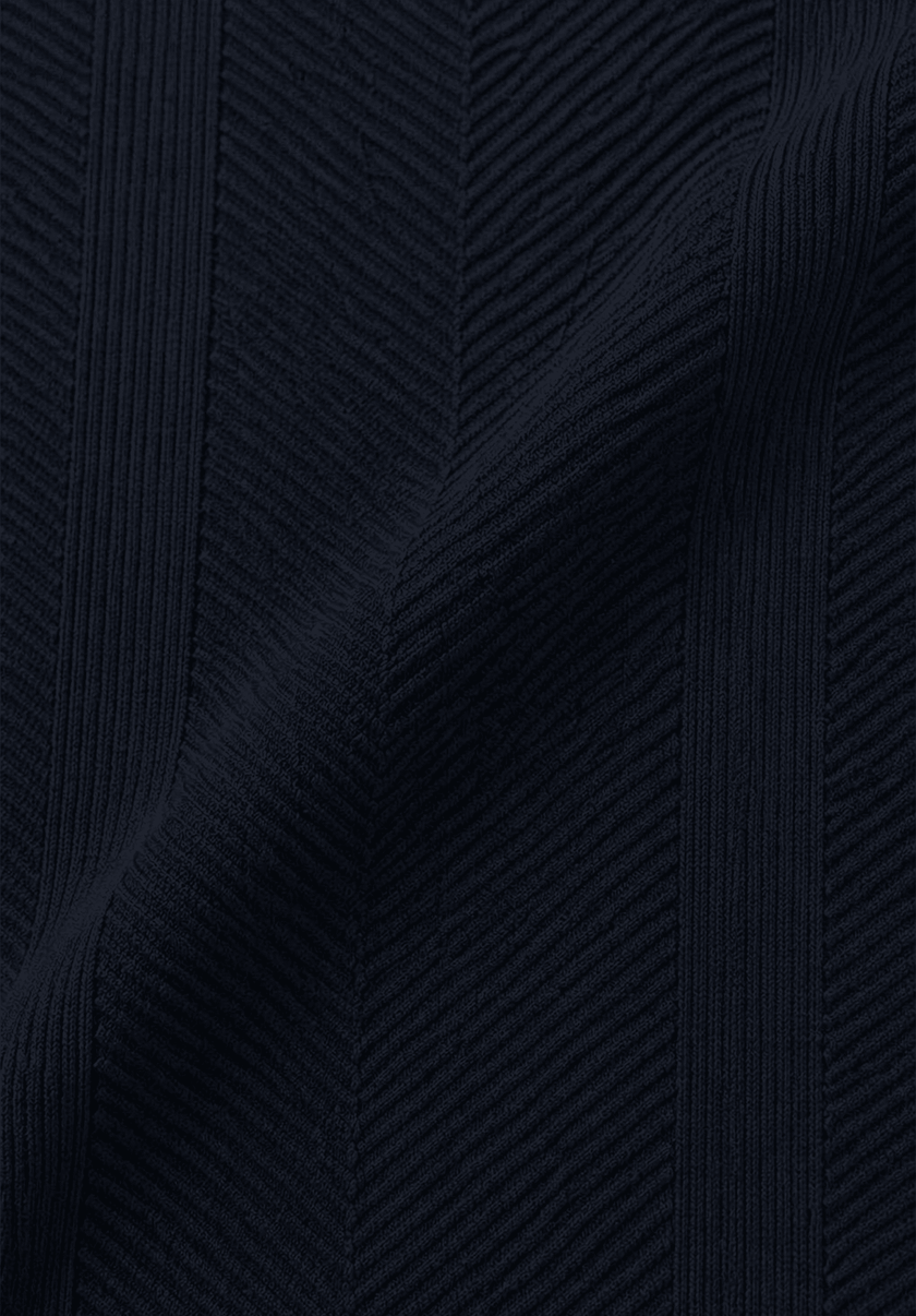 Cardigan canalé azul - H&F - SUETER - Cardigan canalé azul - HFSWSS2601CH - CH -