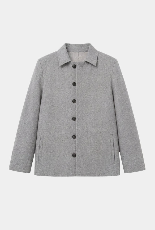 Chamarra Gris Londres - H&F - CHAMARRA - Chamarra Gris Londres - HFOSAW25660CH - CH -