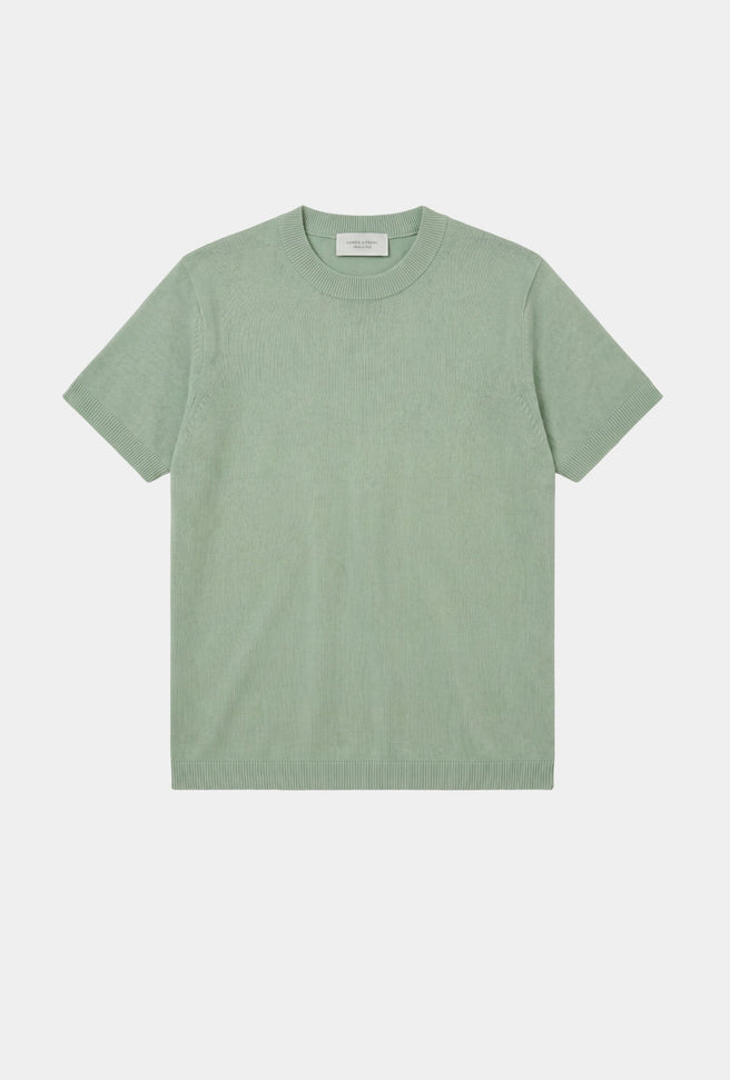 Crew Neck Verde Menta - H&F - Crew neck - Crew Neck Verde Menta - HFCNSS2601CH - CH/48 -