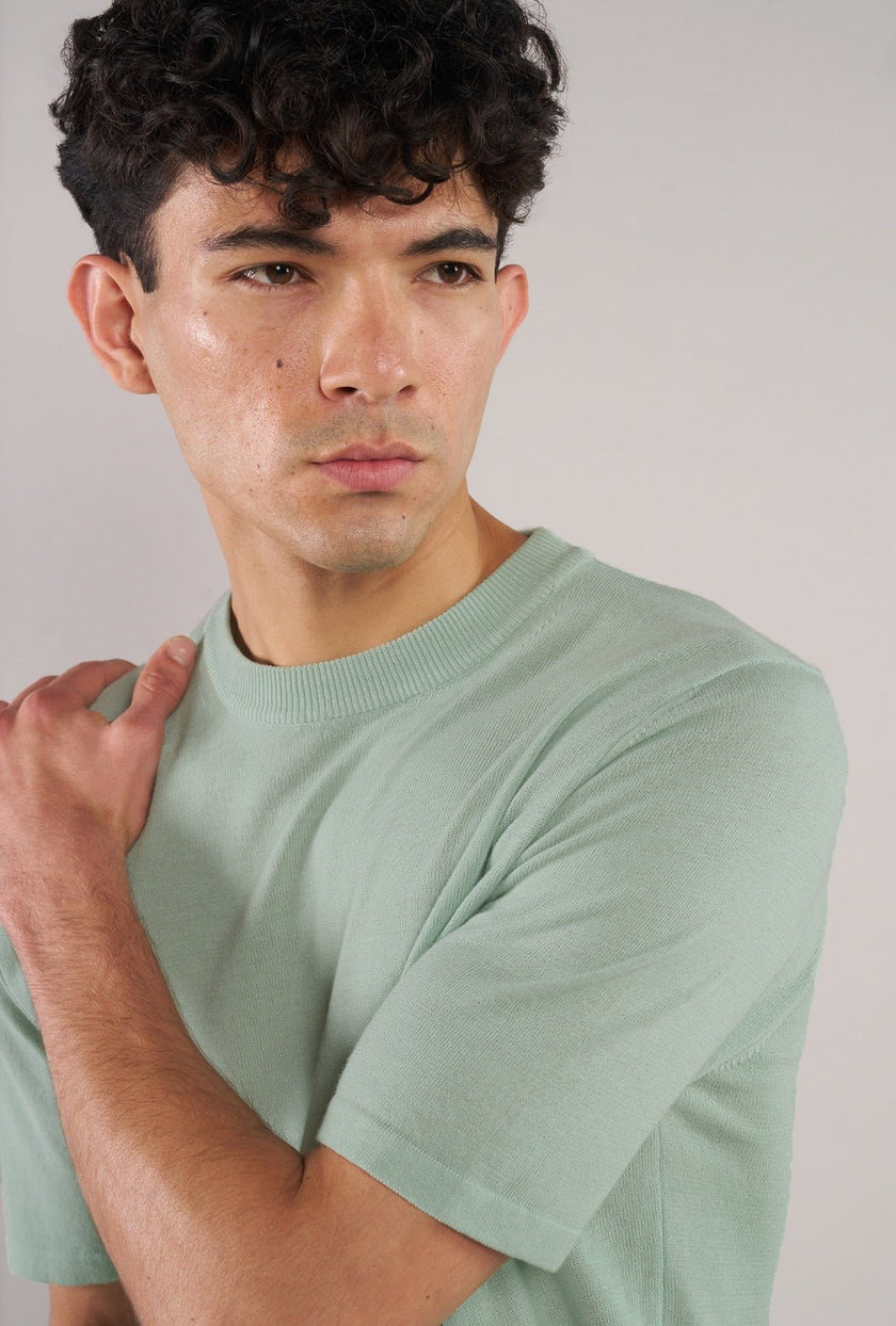 Crew Neck Verde Menta - H&F - Crew neck - Crew Neck Verde Menta - HFCNSS2601CH - CH/48 -