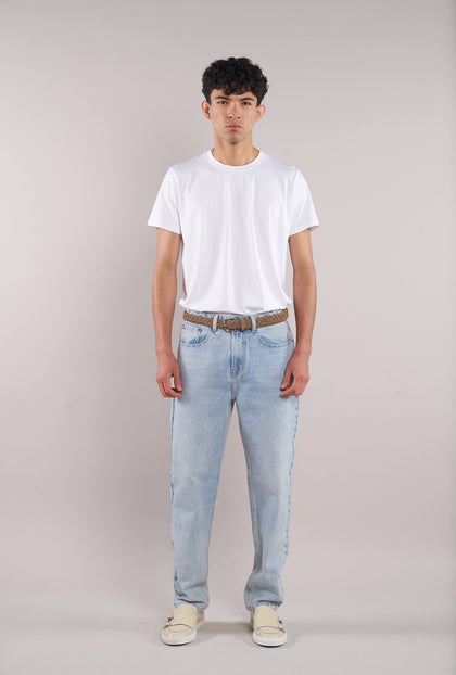 Jeans Riviera Tapered Fit Light Blue - H&F - JEANS - Jeans Riviera Tapered Fit Light Blue - HFJN01052830 - 28 - 30 -