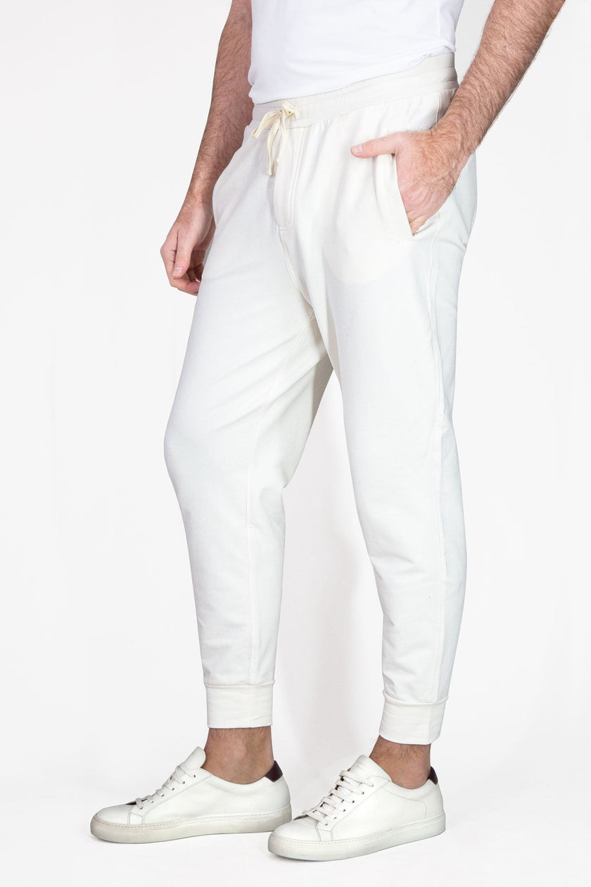 JOGGER HUESO 100% ALGODÓN PIMA - H&F - PANTALON - JOGGER HUESO 100% ALGODÓN PIMA - HFJPSS2401CH - CH -
