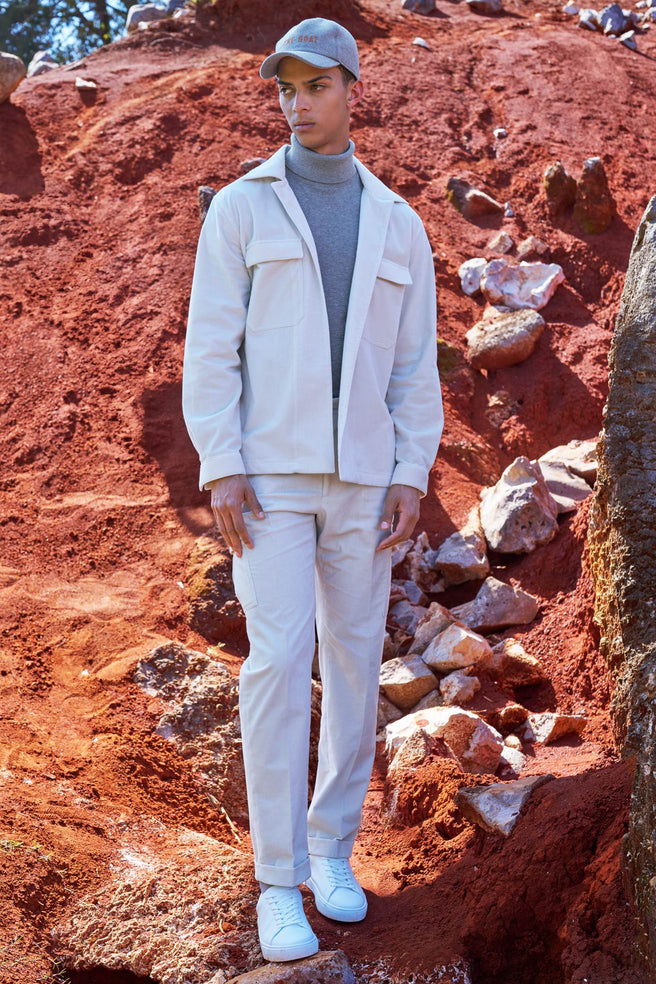 OVERSHIRT PANA BLANCA - H&F - OVER SHIRT - OVERSHIRT PANA BLANCA - HFJKAW24511CH - CH -