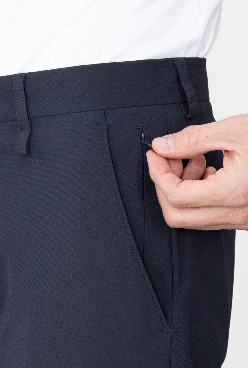 PANTALON AZUL MARINO PERFORMANCE - H&F - PANTALON - PANTALON AZUL MARINO PERFORMANCE - HFPPT010340 - 40 -