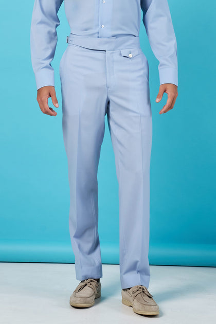 Pantalon Felini Azul Polar - H&F - PANTALON - Pantalon Felini Azul Polar - HFPTSS250340 - 40 -