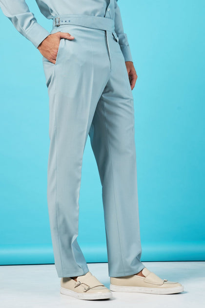 Pantalon Felini Verde Aqua - H&F - PANTALON - Pantalon Felini Verde Aqua - HFPTSS250240 - 40 -