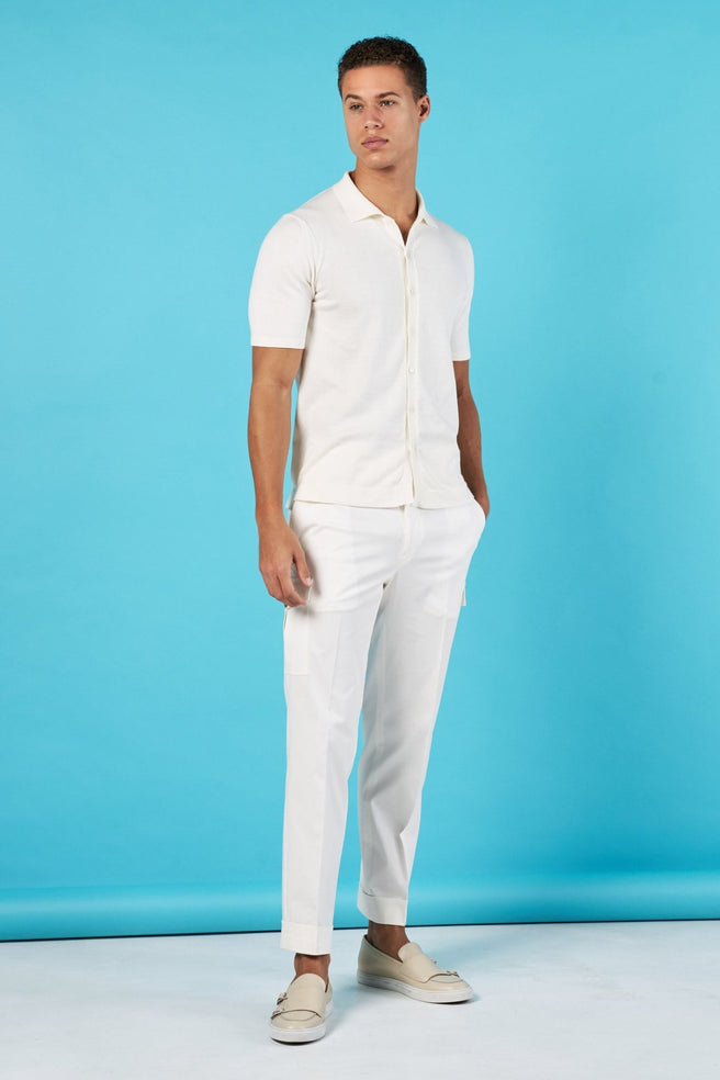 POLO MC OFF WHITE - H&F - PLAYERA POLO - POLO MC OFF WHITE - HFPOLOSS2501CH - CH -