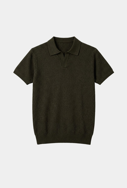 Polo Olivo - H&F - PLAYERA POLO - Polo Olivo - HFPOLOSS2602CH - CH/48 -