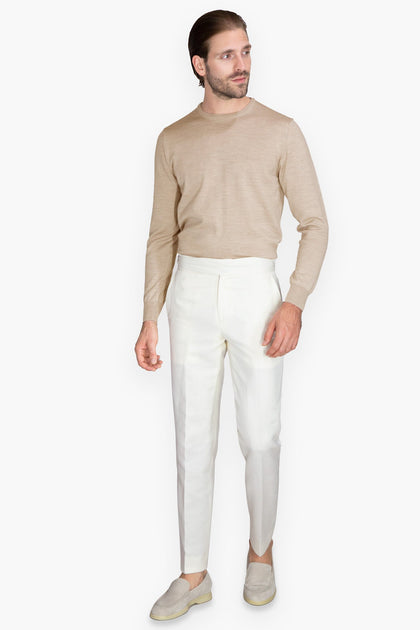 PULLOVER BEIGE - H&F - SUETER - PULLOVER BEIGE - HFSWSS2402CH - CH -