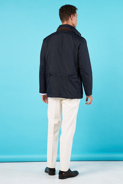 RAIN JACKET NAVY - H&F - CHAMARRA - RAIN JACKET NAVY - HFJKSS2501XCH - XCH -