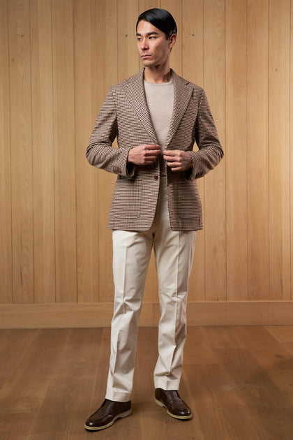 SACO PATA DE GALLO CAFE / BEIGE - H&F - SACO - SACO PATA DE GALLO CAFE / BEIGE - hfstaw2445446 - 46 -