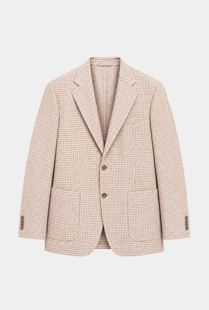 Saco Pata de Gallo Durazno - H&F - SACO - Saco Pata de Gallo Durazno - HFSTSS2557646 - 46 -