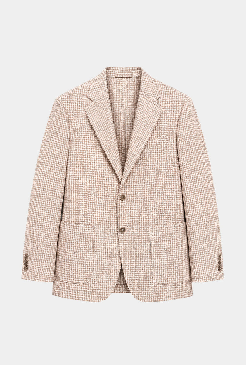 Saco Pata de Gallo Durazno - H&F - SACO - Saco Pata de Gallo Durazno - HFSTSS2557646 - 46 -