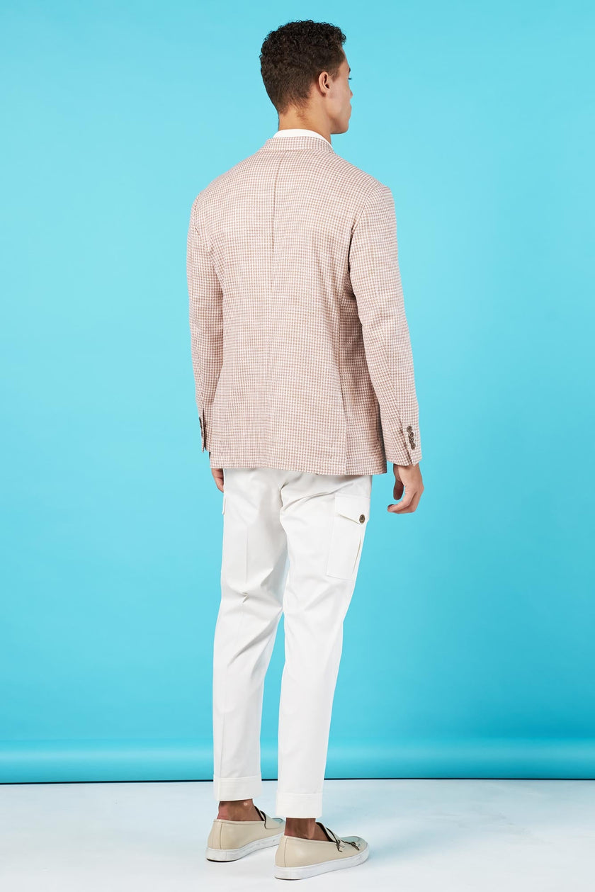 SACO PATA DE GALLO DURAZNO - H&F - SACO - SACO PATA DE GALLO DURAZNO - HFSTSS2557646 - 46 -