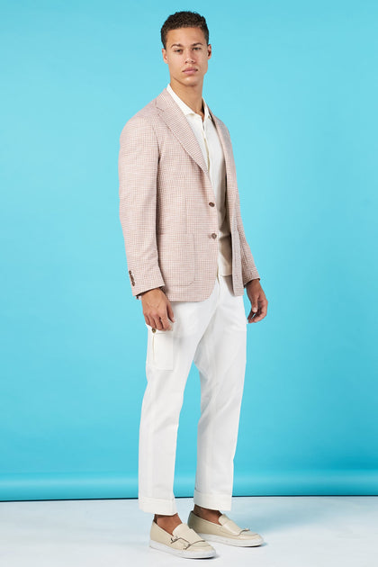 SACO PATA DE GALLO DURAZNO - H&F - SACO - SACO PATA DE GALLO DURAZNO - HFSTSS2557646 - 46 -