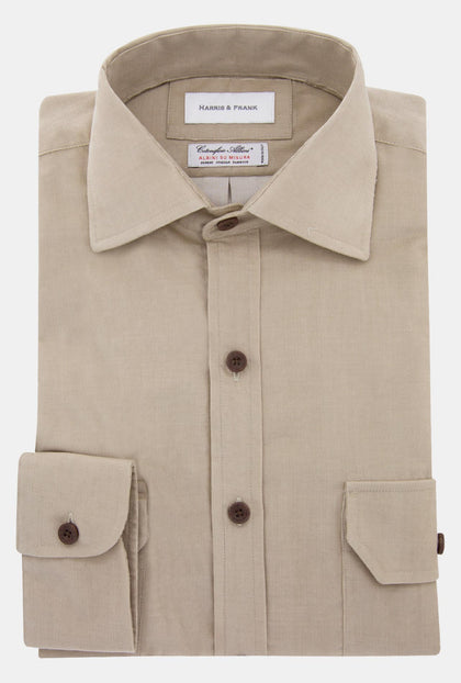 SAFARI SHIRT PANA BEIGE - H&F - COLECCION - SAFARI SHIRT PANA BEIGE - HFCTAW2317145 - 14.5 -