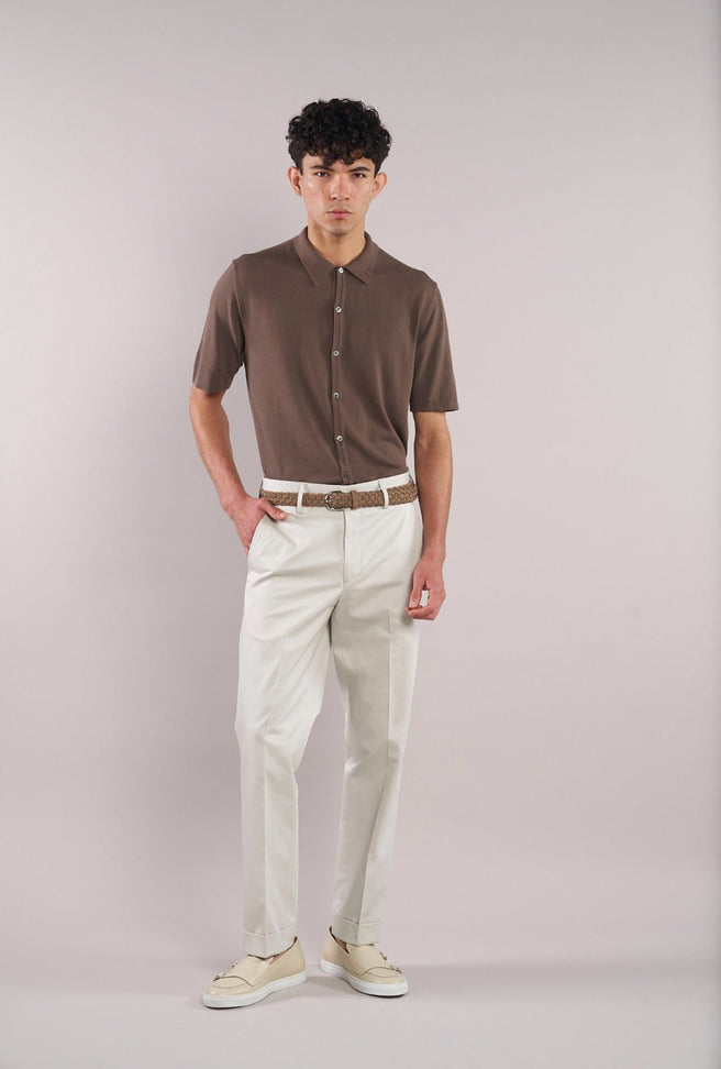 Shirt Short Sleeve Café - H&F - Shirt short - Shirt Short Sleeve Café - HFCTSS2603CH - CH/48 -