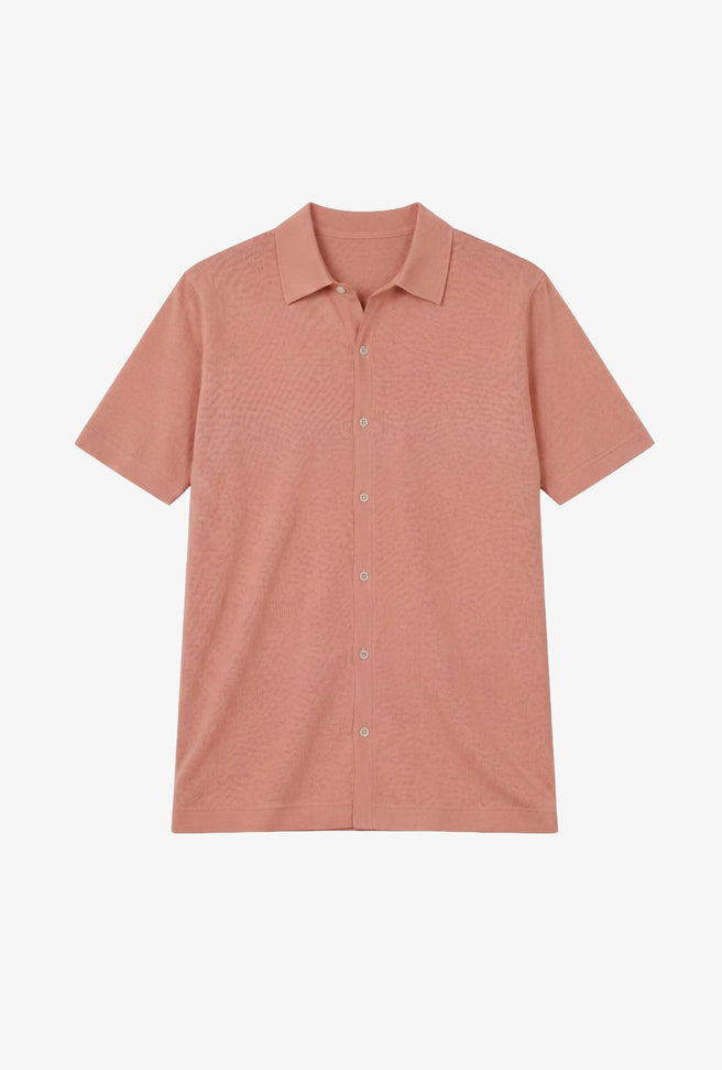 Shirt Short Sleeve Rosa Antico - H&F - Shirt short - Shirt Short Sleeve Rosa Antico - HFCTSS2604CH - CH/48 -