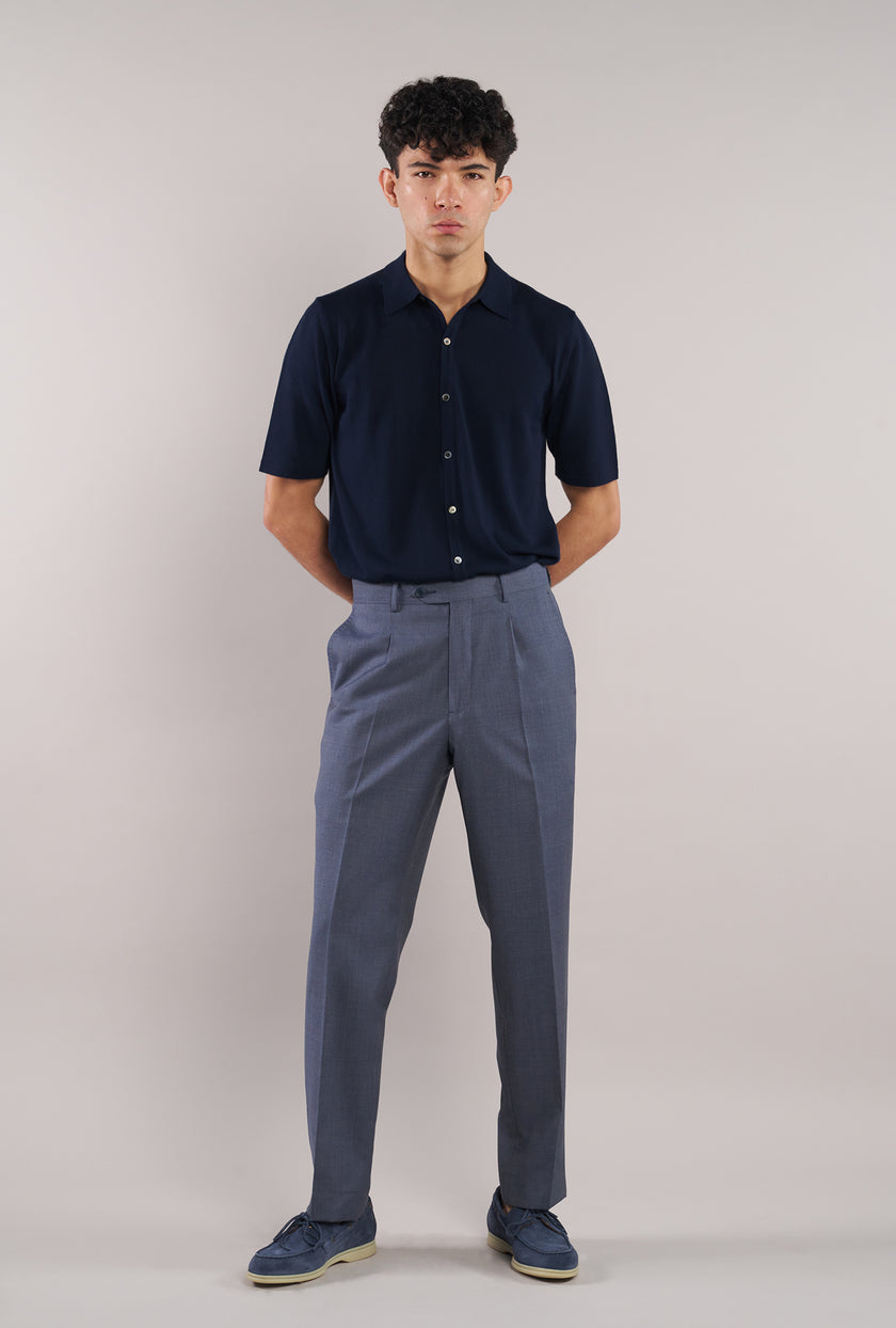 Shirt Short Sleeve Navy