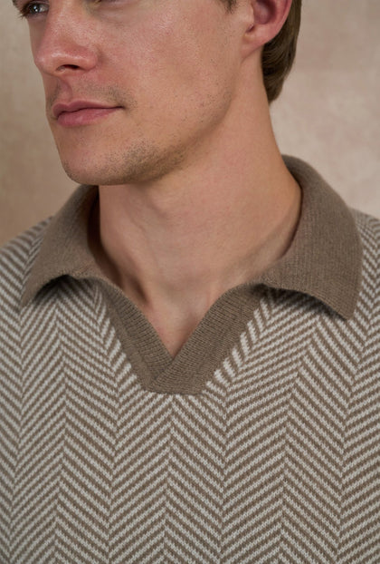 Sweater tipo Polo - H&F - SUETER - Sweater Hombre - HFSWAW2502CH - CH -