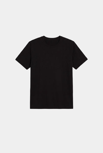 T-Shirt Negra Manga Corta Cuello Redondo - H&F - T-SHIRT - T-Shirt Negra Manga Corta Cuello Redondo - HFTS0103XCH - XCH -