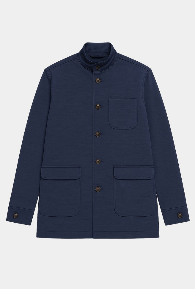 TEBA AZUL MARINO - H&F - SACO - TEBA AZUL MARINO - HFSTAW25650146 - 46 -
