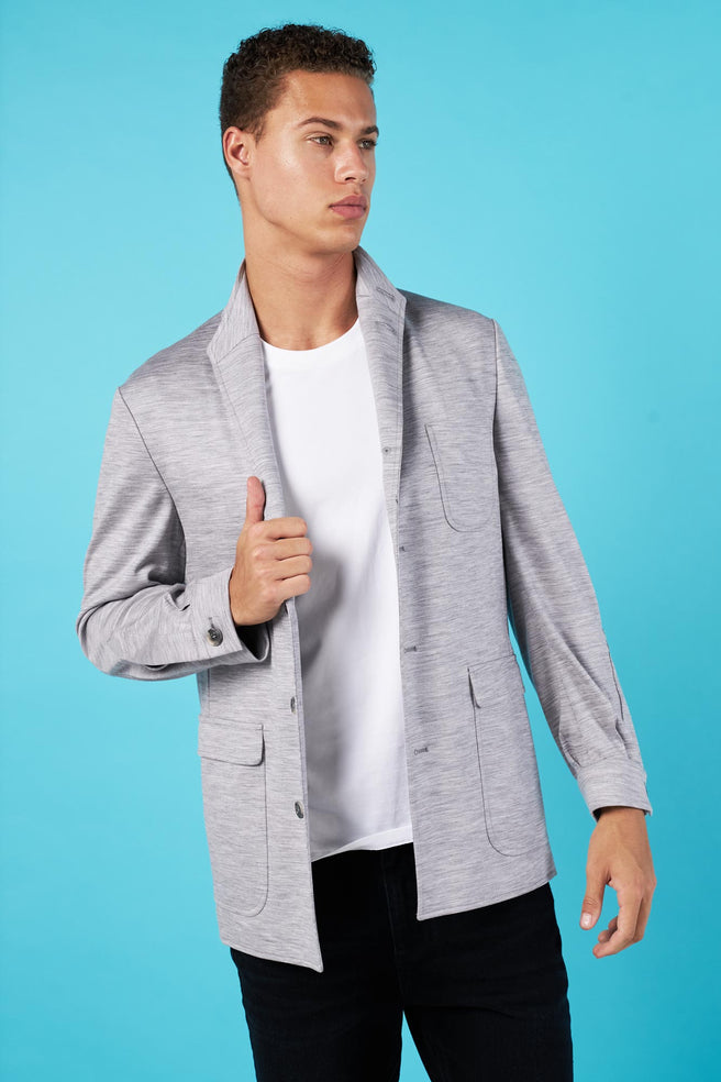 TEBA NEW GREY - H&F - SACO - TEBA NEW GREY - HFSTSS250546 - 46 -