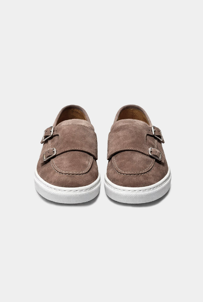 Tenis Taupé Straps Gamuza - H&F - ZAPATOS - Tenis Taupé Straps Gamuza - HFZPSS2604400 - 40 -