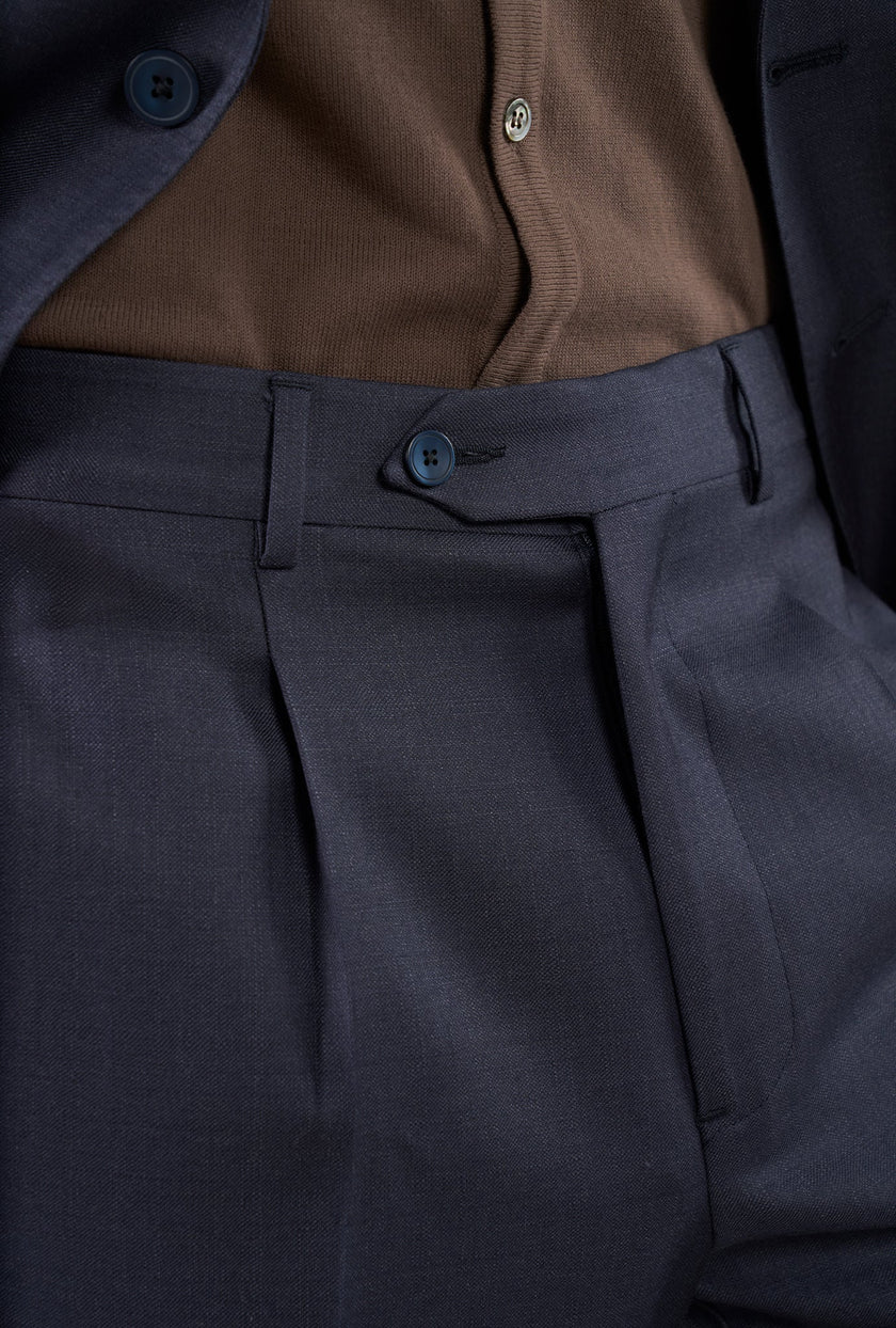 Traje Azul Acero 150's - H&F - TRAJE - Traje Azul Acero 150's - HFTTSS2670046 - 46 -