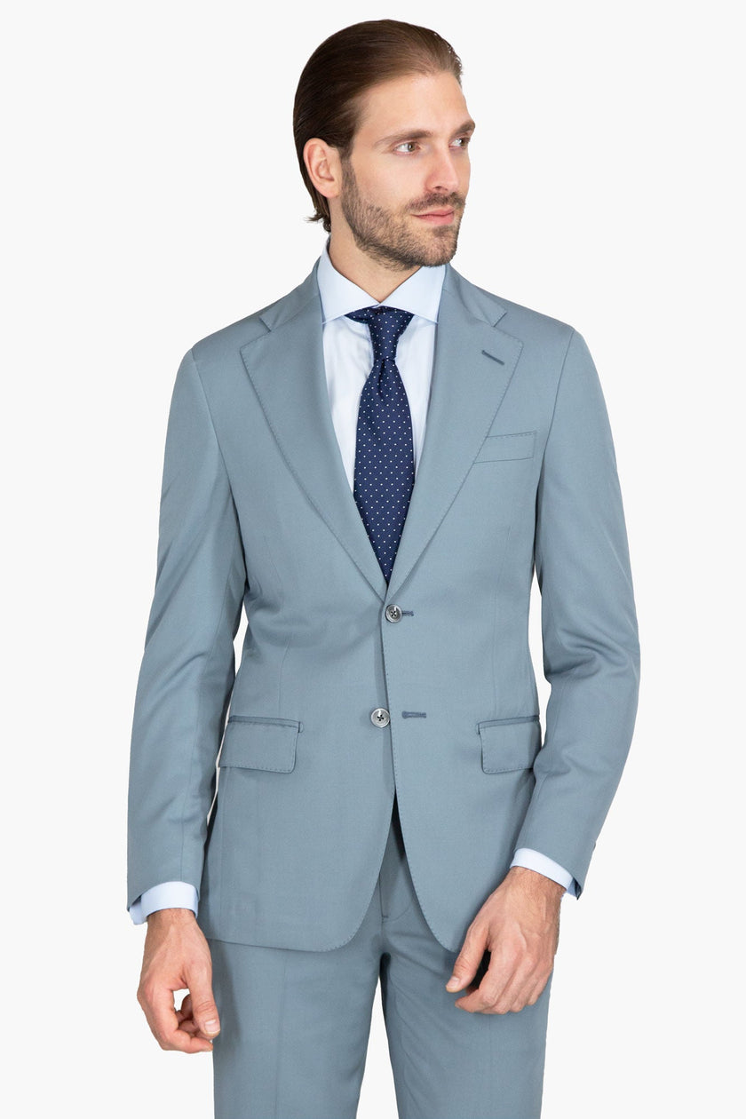 TRAJE AZUL CLARO SÚPER 150's - H&F - TRAJE - TRAJE AZUL CLARO SÚPER 150's - HFTTSS2440546 - 46 -