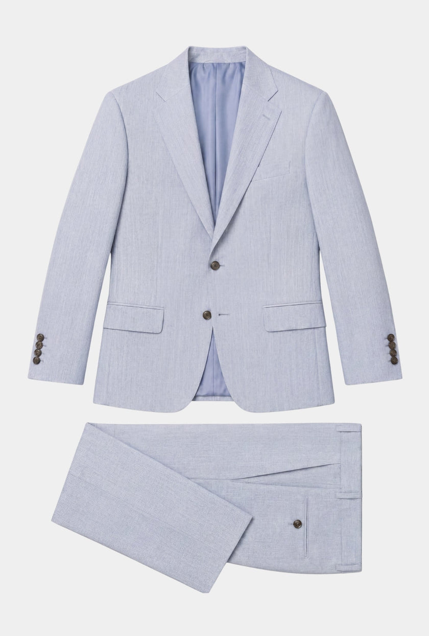 Traje Azul Denim - H&F - TRAJE - Traje Azul Denim - HFTTSS2553444 - 44 -
