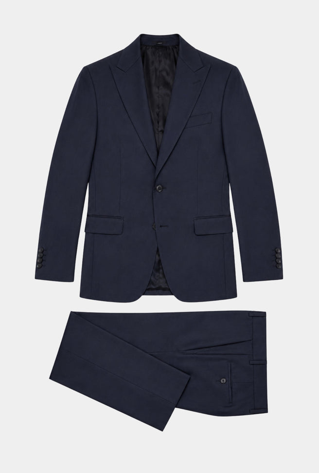 Traje Azul Marino Essential - H&F - TRAJE - Traje Azul Marino Essential - HFTT010144 - 44 -