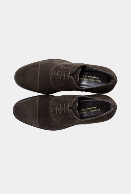 ZAPATO CAFE PIEL GAMUZA - H&F - ZAPATOS - ZAPATO CAFE PIEL GAMUZA - HFZPSS2203400 - 40 -