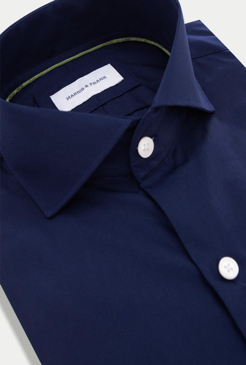 CAMISA AZUL MARINO LISA - H&F - COLECCION - CAMISA AZUL MARINO LISA - HFCTSS2304145 - 14.5 -
