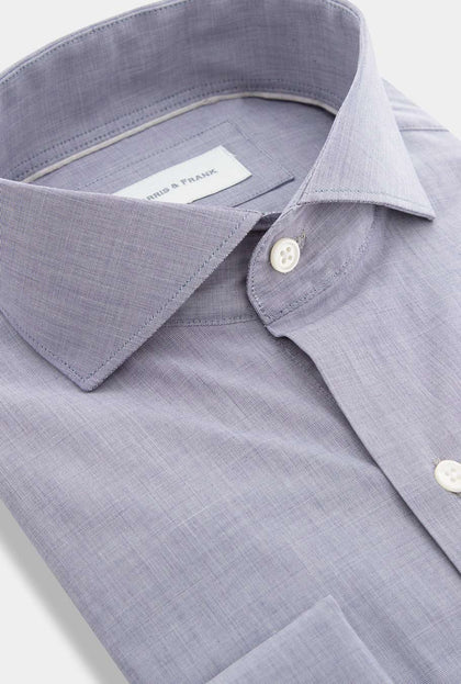 CAMISA AZUL MEDIO DE MANCUERNILLA - H&F - COLECCION - CAMISA AZUL MEDIO DE MANCUERNILLA - HFCTAW2240145 - 14.5 -