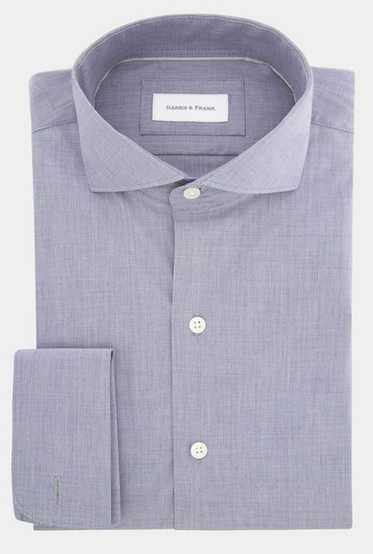 CAMISA AZUL MEDIO DE MANCUERNILLA - H&F - COLECCION - CAMISA AZUL MEDIO DE MANCUERNILLA - HFCTAW2240145 - 14.5 -