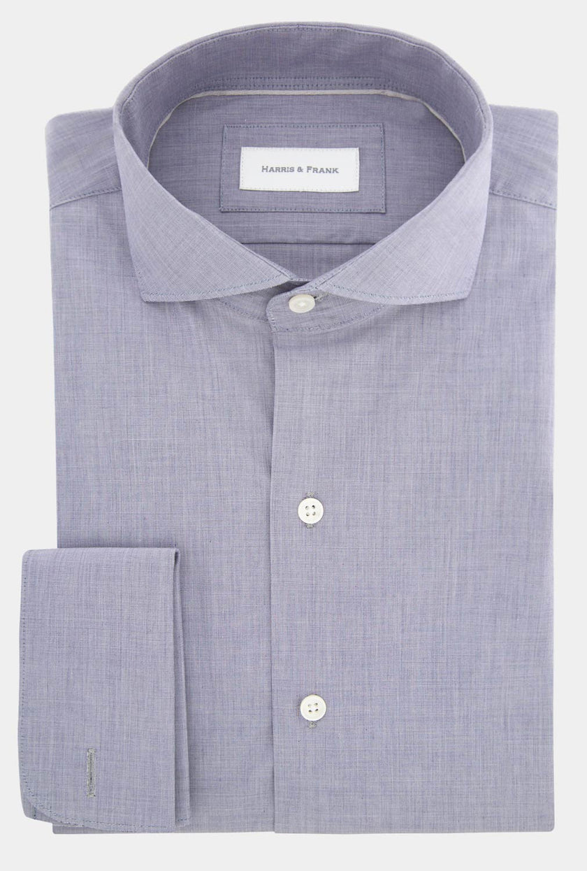 CAMISA AZUL MEDIO DE MANCUERNILLA - H&F - COLECCION - CAMISA AZUL MEDIO DE MANCUERNILLA - HFCTAW2240145 - 14.5 -
