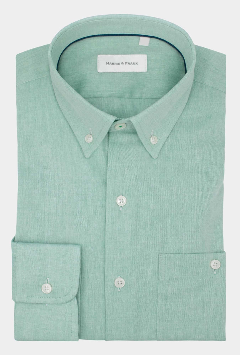 CAMISA CASUAL COLOR MENTA - H&F - COLECCION - CAMISA CASUAL COLOR MENTA - HFCTWS2001145 - 14.5 -