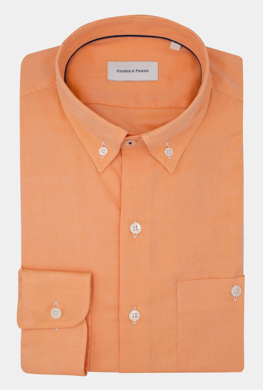 CAMISA CASUAL COLOR NARANJA - H&F - COLECCION - CAMISA CASUAL COLOR NARANJA - HFCTWS2002145 - 14.5 -