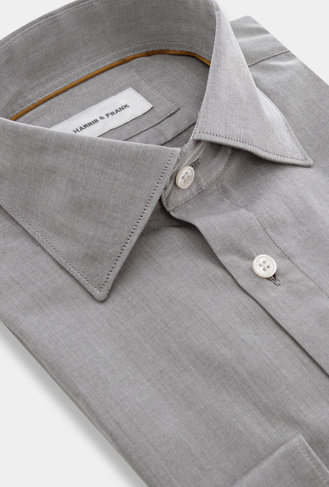 CAMISA GRIS JASPEADA DE 4 BOTONES - H&F - 4 BOTONES - CAMISA GRIS JASPEADA DE 4 BOTONES - HFCTAW2244145 - 14.5 -