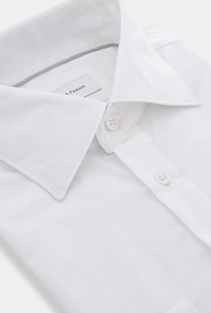 CAMISA LISA BLANCA DE 4 BOTONES 2236 - H&F - 4 BOTONES - CAMISA LISA BLANCA DE 4 BOTONES 2236 - HFCTAW2236145 - 14.5 -